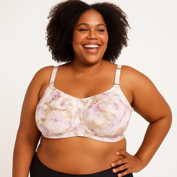 Breezies 42DD Wire-Free Bra Bundle 3 Pack QVC Full Coverage Comfort - Picture 3 of 14